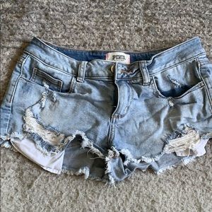 Pink Cut-Off shorts